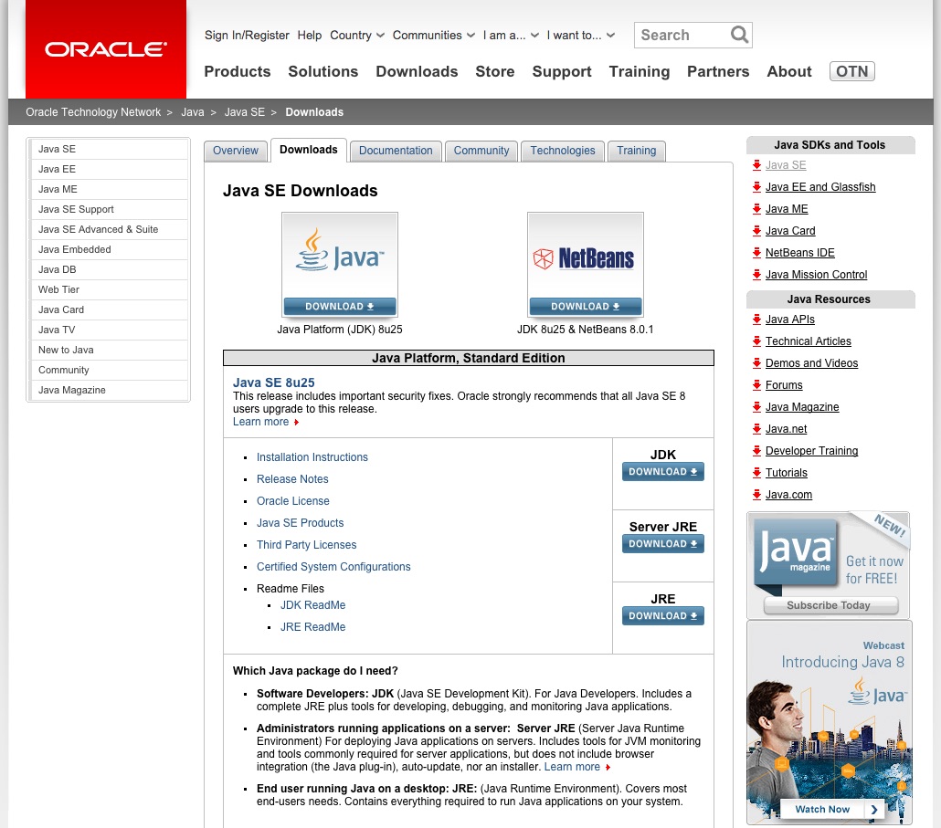 Java 8 Download For Mac Os Darwin